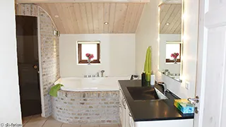 Badezimmer in Løkken Hus