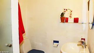 Badezimmer in Gudruns Hus
