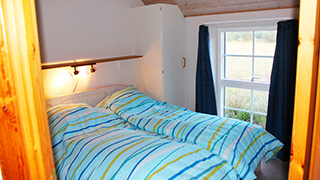 Schlafzimmer in Søndergaards Poolhus