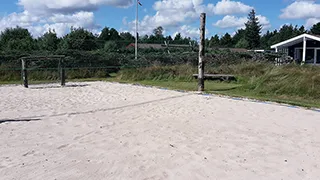 Volleyballplatz bei Sommerhus Fyrglimt