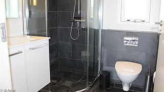 Badezimmer in Aarøsund Hyggehus