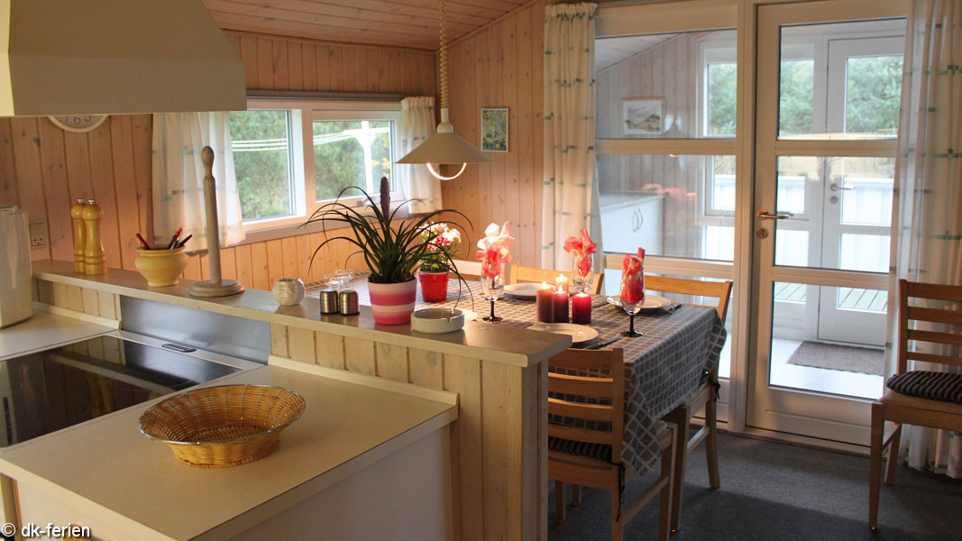 Küche in Hus Bloksbjerg