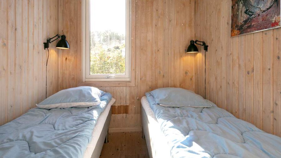 Schlafzimmer in Slette Poolhus
