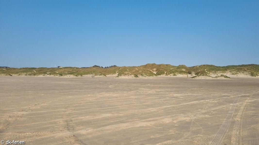 Strand in der Nähe von Grønhøj Spahus