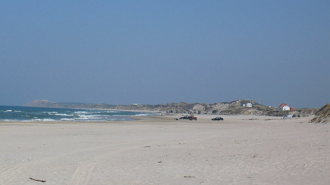Strand in der Nähe von Ro i Nord