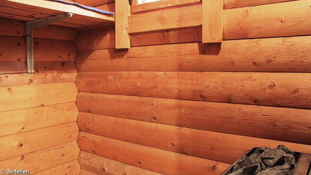Sauna in Skallerup Blockhütte