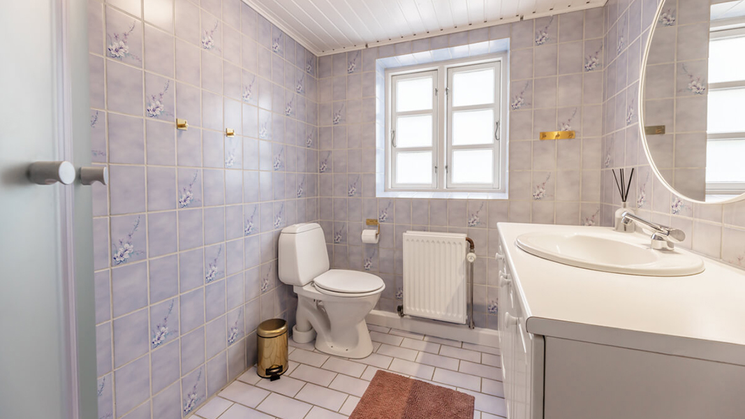 Badezimmer in Rubjerg Knude Havhus