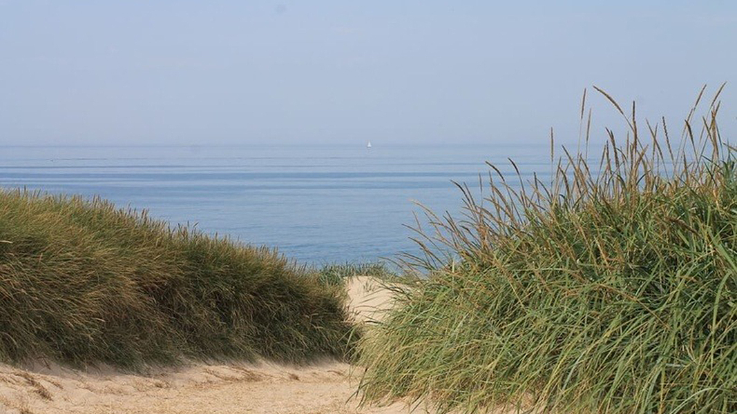 Strand in der Nähe von Lemvig Hus