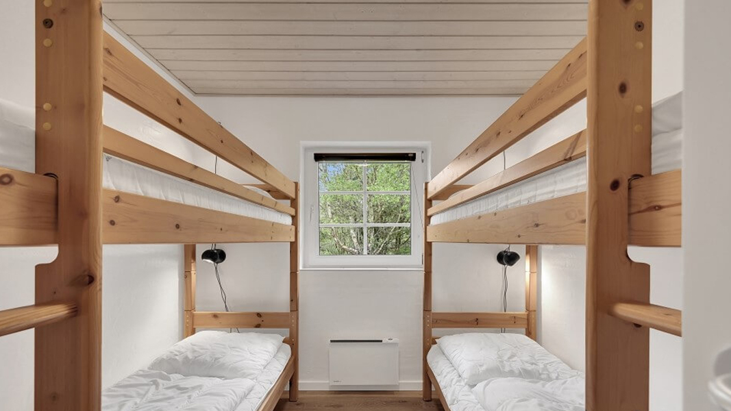 Schlafzimmer in Øhuse Poolhus