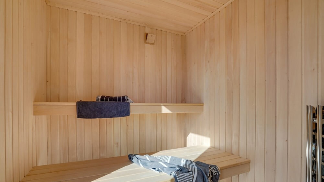 Sauna in Bjerregård Aktivhus