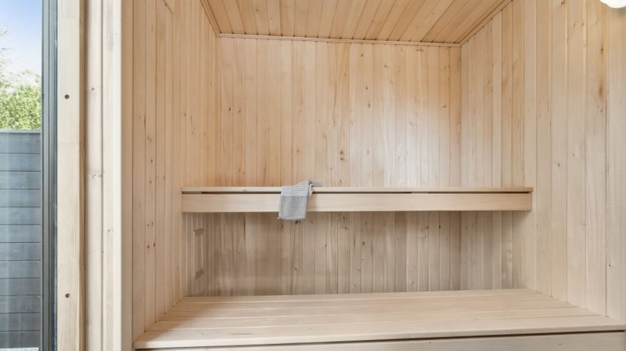 Sauna in Bjerregård Gruppehus
