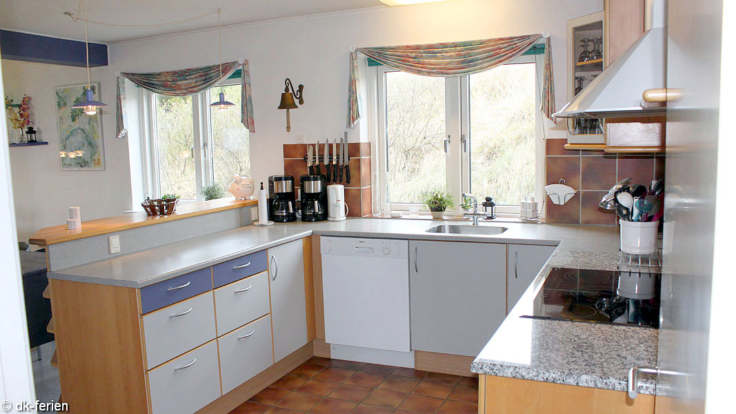 Küche in Hus Vestklit