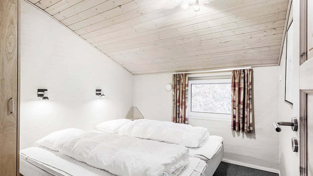 Schlafzimmer in Poolhus Søndervig