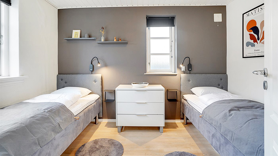 Schlafzimmer in Sønder Vase Elitehus