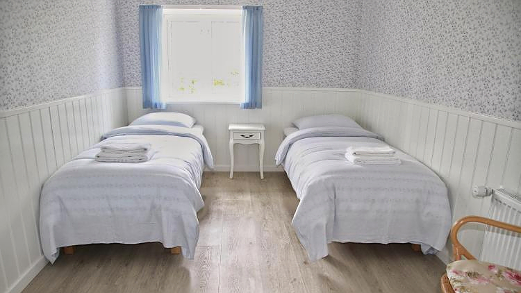 Schlafzimmer in Hus Blåbjerggård