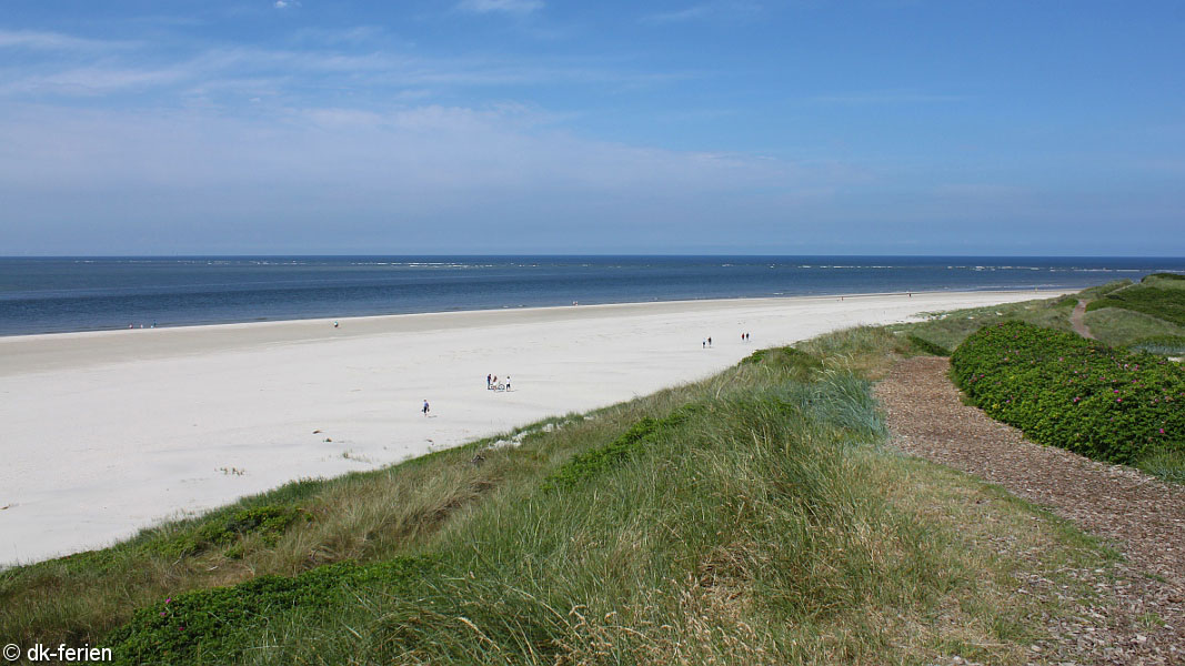 Strand in der Nähe von Hedevej Hus