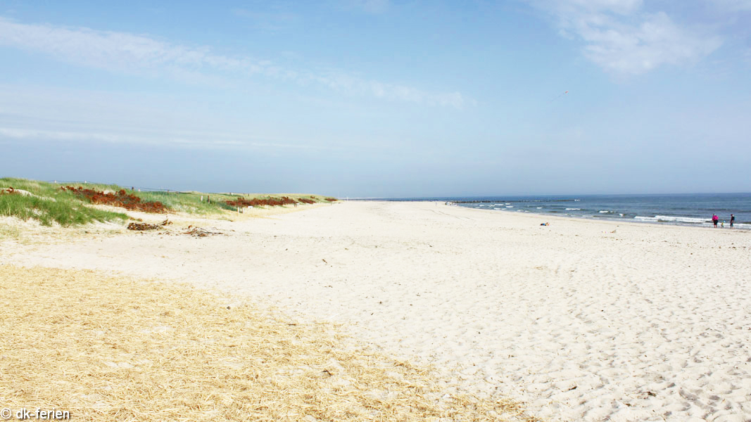 Strand in der Nähe von Heksebjerg Aktivhus