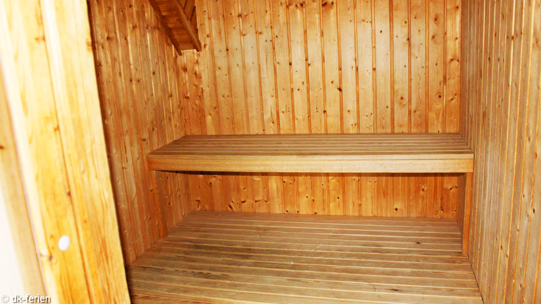 Sauna in Blavand Poolhaus
