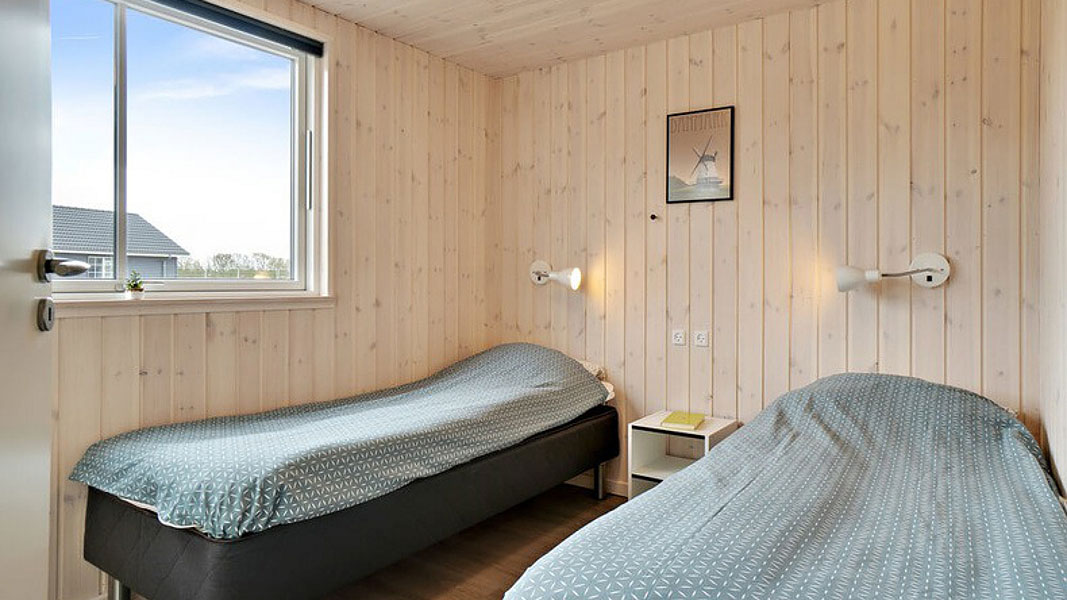 Schlafzimmer in Solvang Poolhus