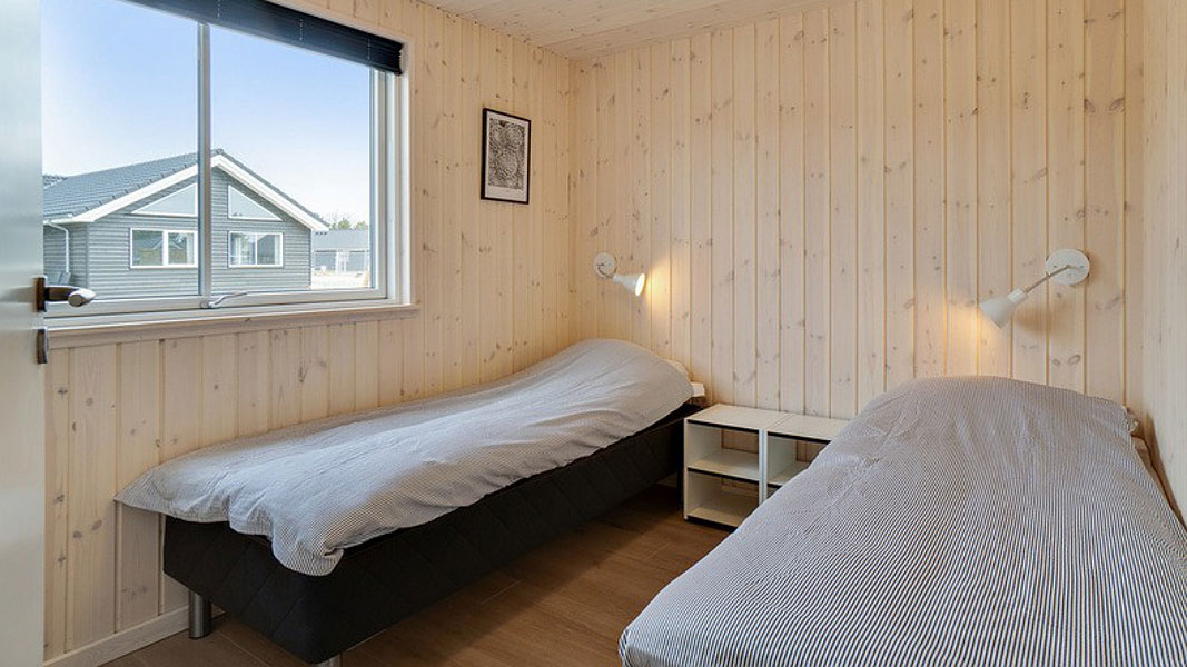 Schlafzimmer in Nørre Nebel Poolhus