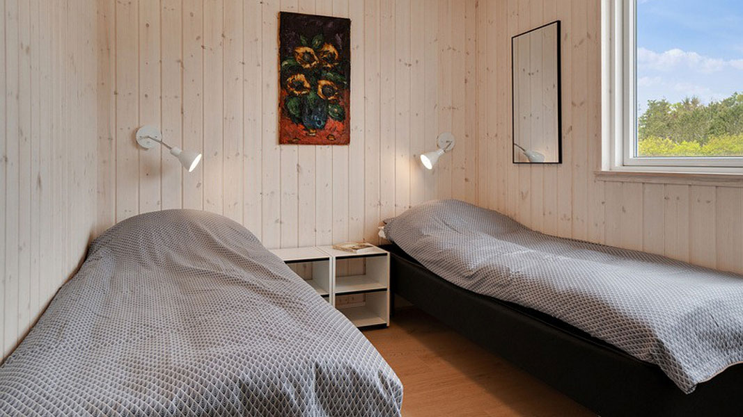 Schlafzimmer in Blaabjerg Aktivhus