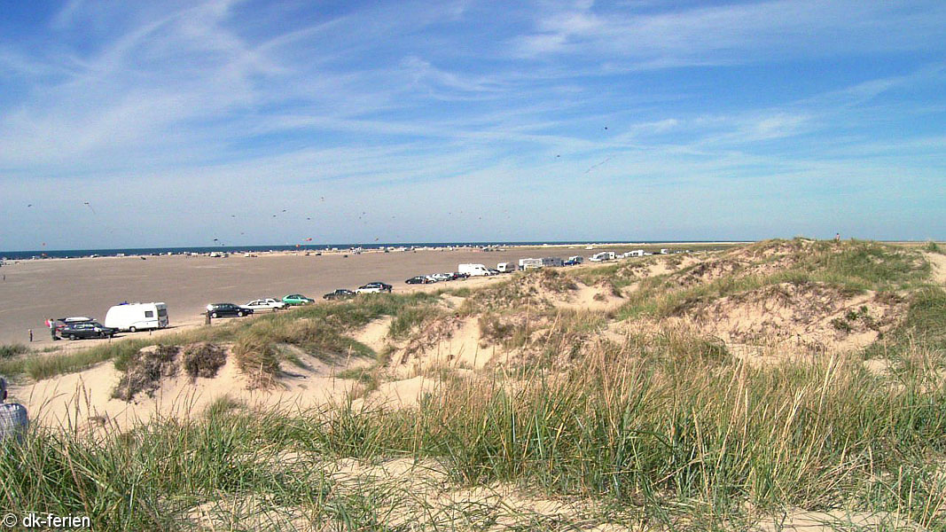 Strand in der Nähe von Lakolk Oldtidshus