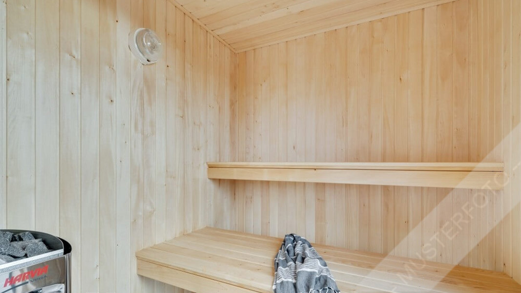 Sauna in Poolhus Aktivität