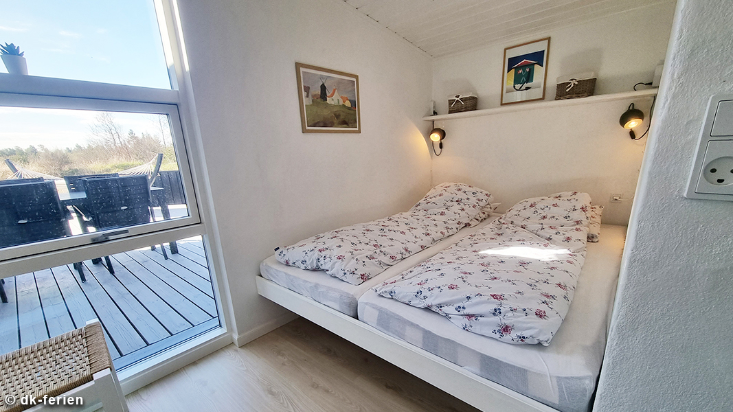 Schlafzimmer in Strandhus Bratten
