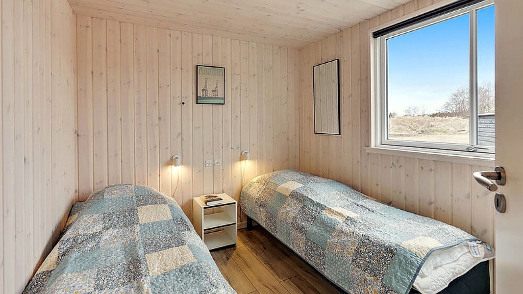 Schlafzimmer in Ålbæk Poolhus