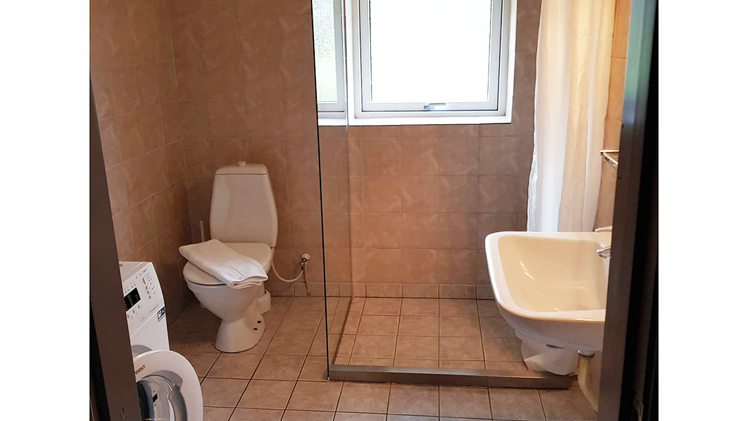 Badezimmer in Knasborghus