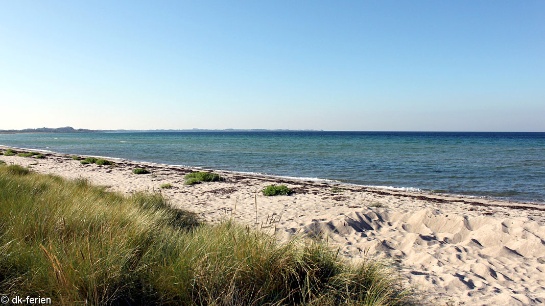 Strand in der Nähe von Sommerhus Samsø