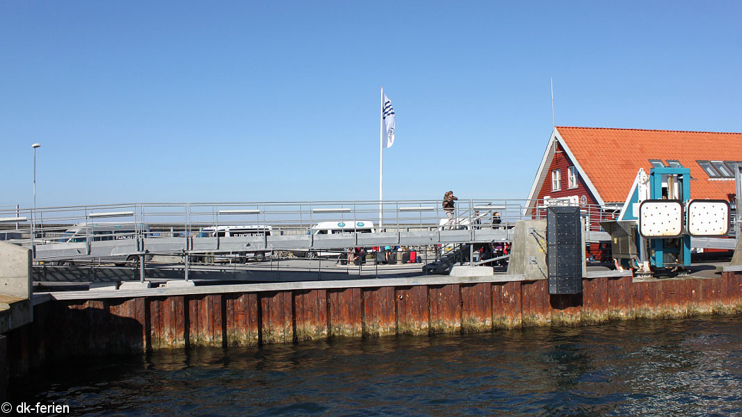 Hafen in der Nähe von Sommerhus Samsø