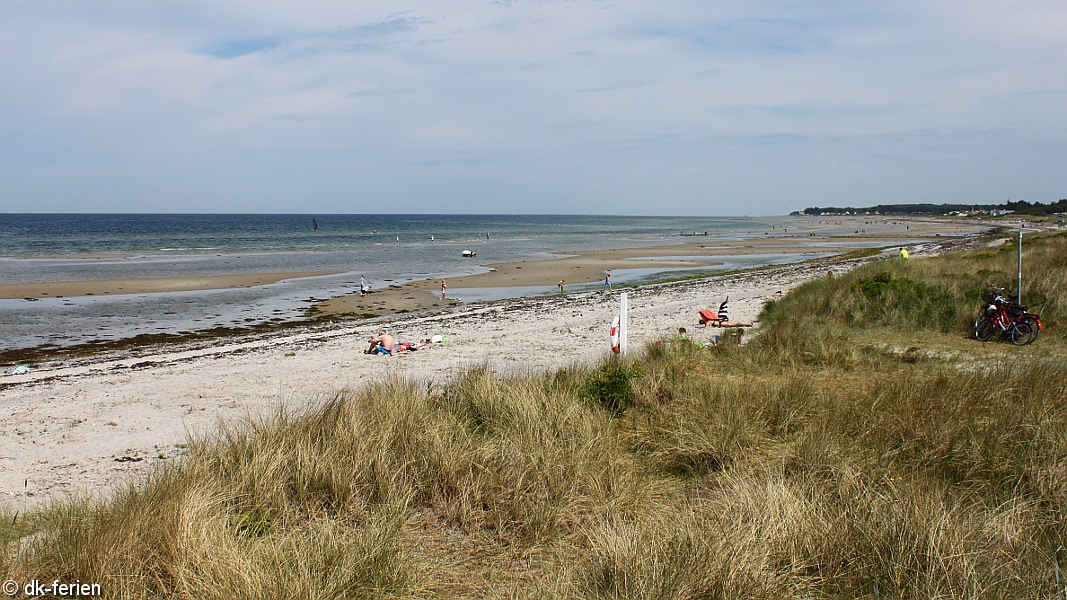 Strand in der Nähe von Hus Blåmunke