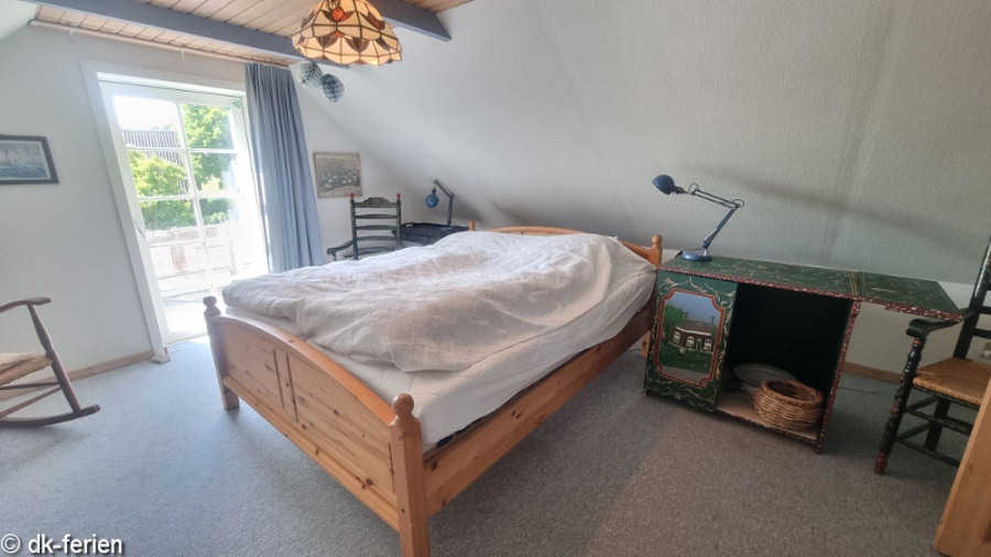 Schlafzimmer in Bisholt Hyggehus