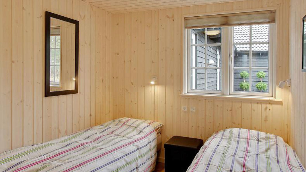 Schlafzimmer in Egsmark Poolhus