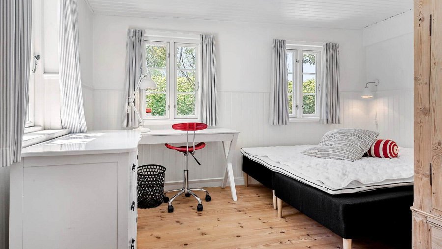 Schlafzimmer in Stråtag Panoramahus
