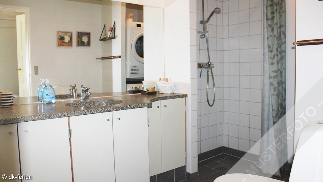 Badezimmer in Vemmingbund Strandhus