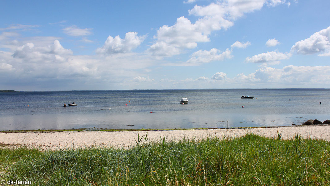 Strand in der Nähe von Sjølund Gruppehus