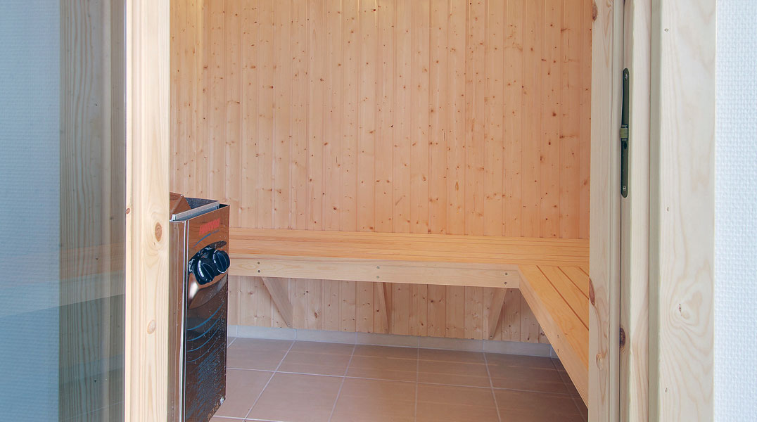 Sauna in Silde Aktivhus
