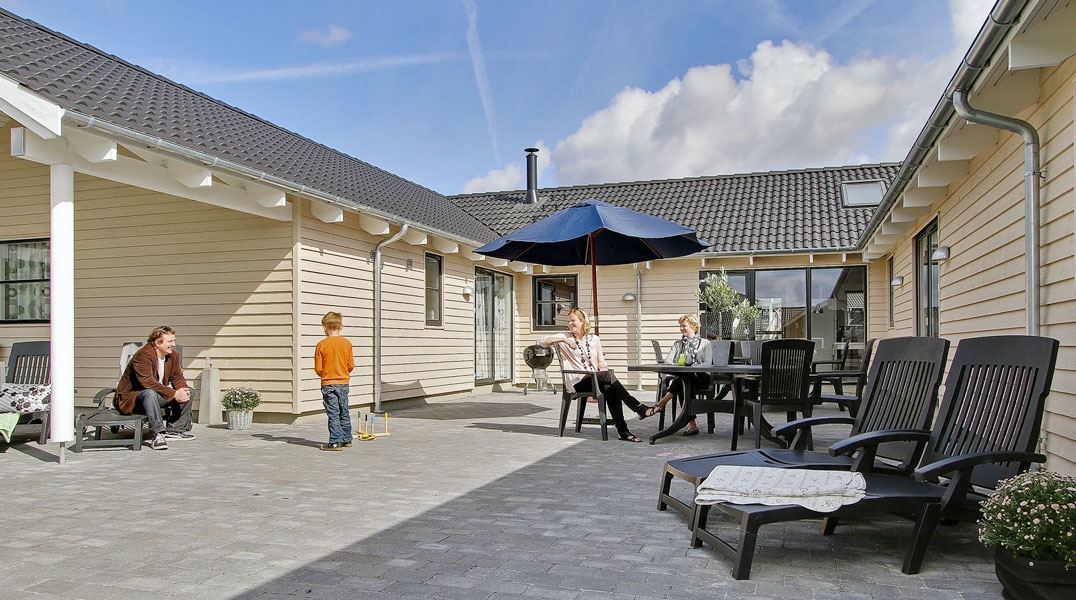 Terrasse von Møllebakken Aktivhus