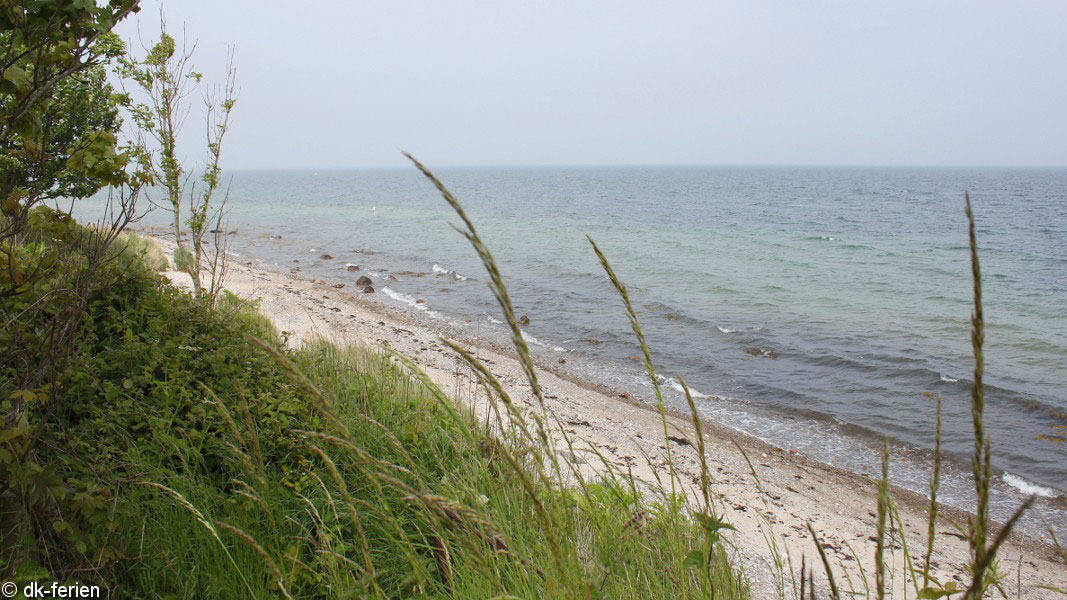Strand in der Nähe von Anjas Hus