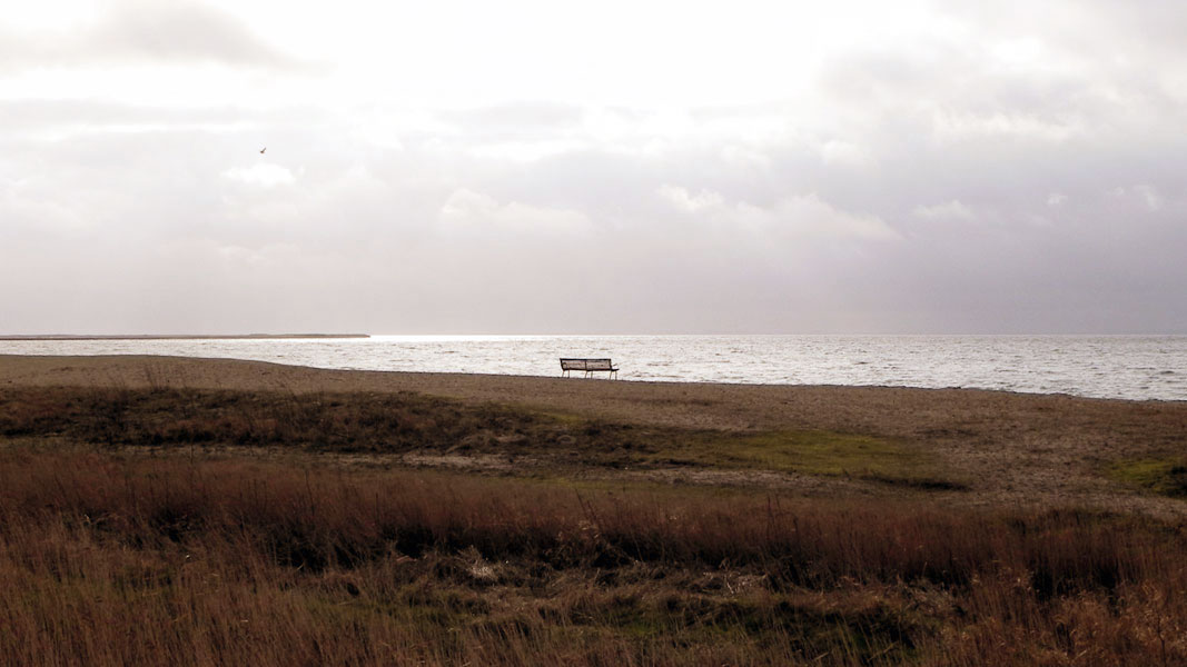 Strand in der Nähe von Hus Hejsager