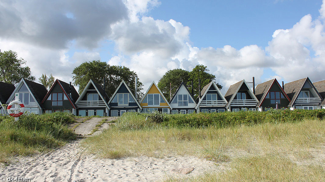 Blick auf die Landschaft von Hasmark Strandhus