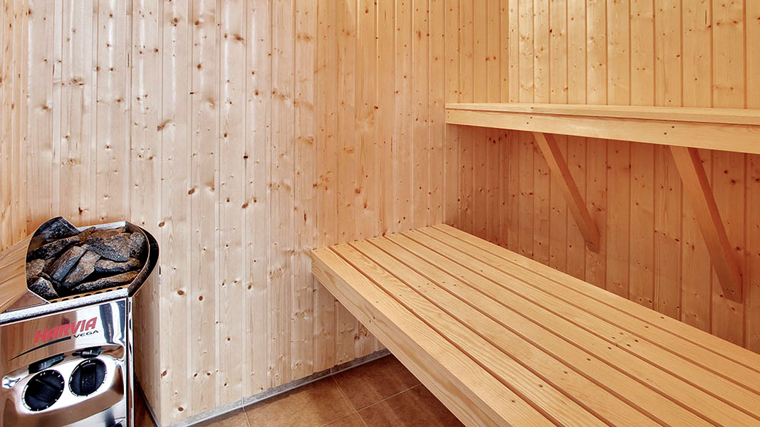 Sauna in Hus Kronens Have