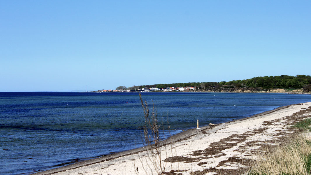 Strand in der Nähe von Hus Kronens Have