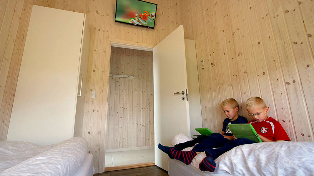 Schlafzimmer in Aktivhus Faaborg