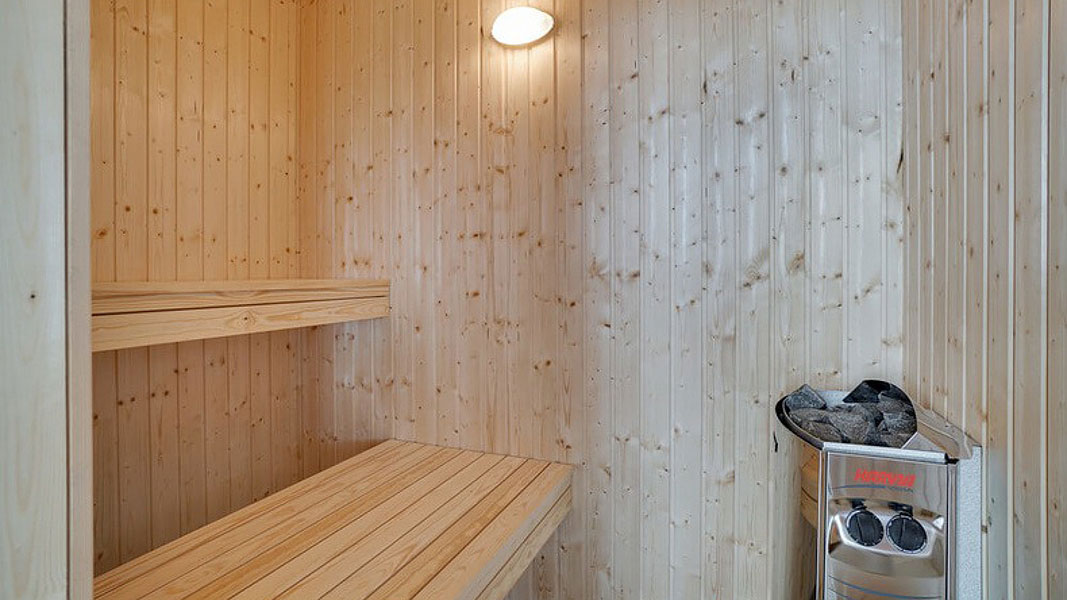 Sauna in Moselund Poolhus
