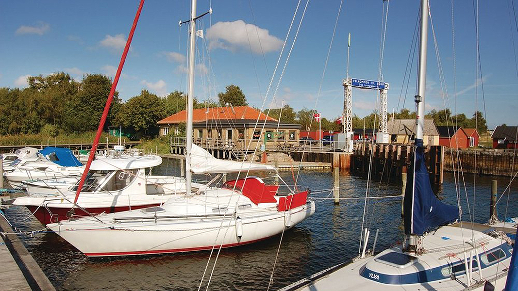 Hafen in der Nähe von Hus Hygge på Bogø