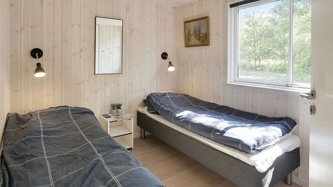Schlafzimmer in Hallerup Poolhus