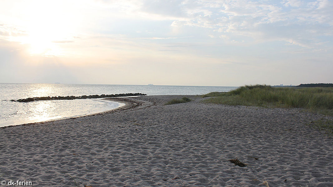 Strand in der Nähe von Hus Lærkelund